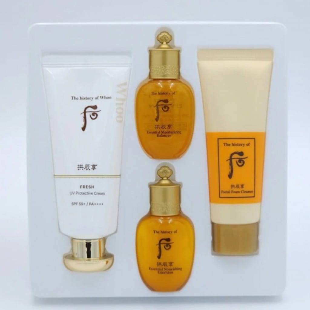 Whoo Gongjinhyang Fresh UV Protective Cream Special Set