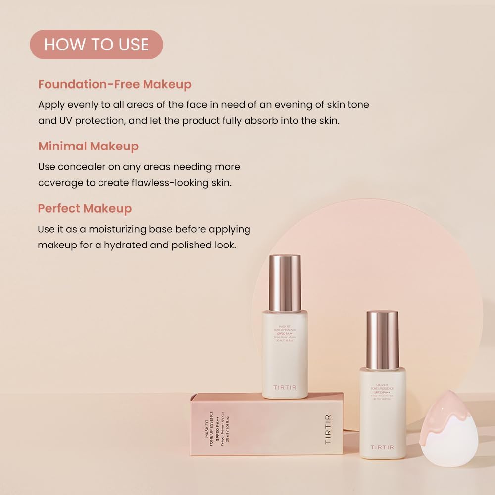 Essence tonifiante TIRTIR Mask Fit 30 ml (beige)