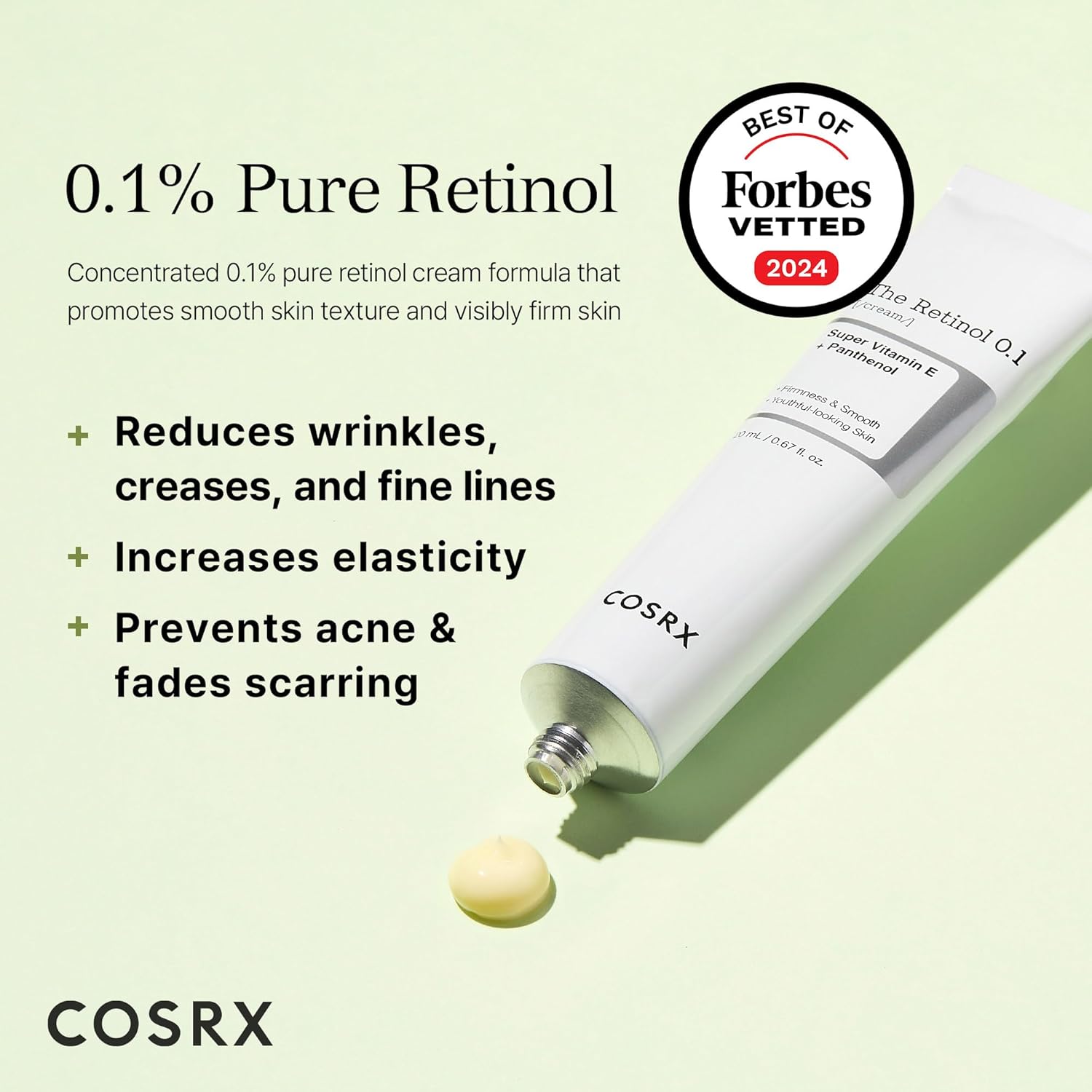 COSRX Retinol 0.1% Cream 20ml 0.67 Oz