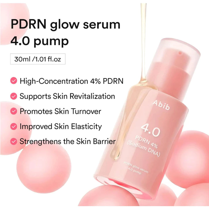 Abib PDRN Glow Serum 4.0 Pump 30ml