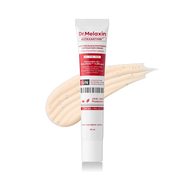 Dr.Melaxin Astaxanthin Anti-Freckles & Whitening Capsule Sun Cream 50ml