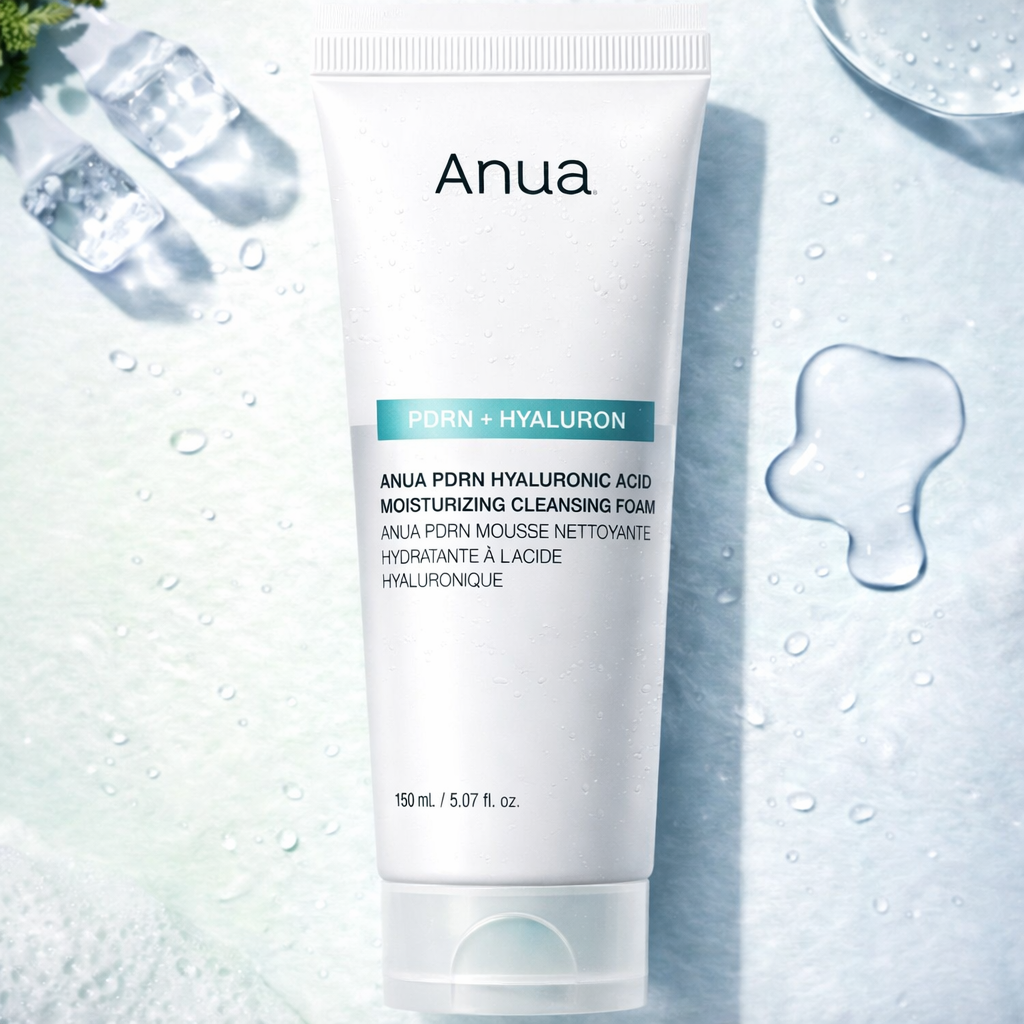 ANUA PDRN Hyaluronic Acid Moisturizing Cleansing Foam ml