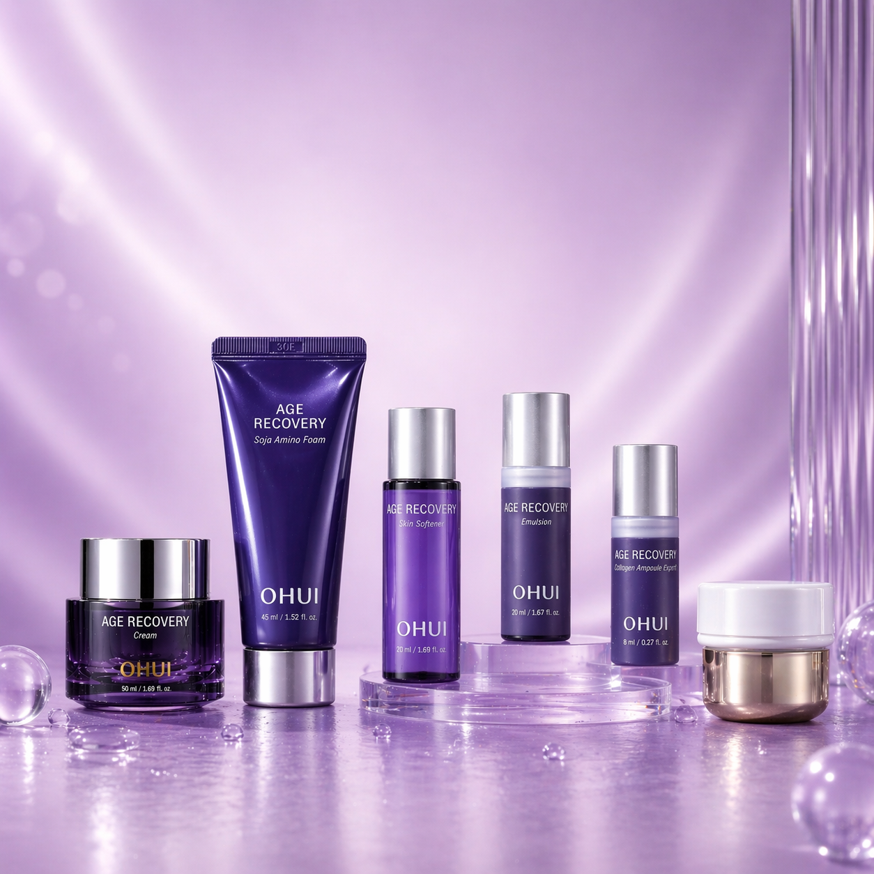 OHUI AGE RECOVERY 6 PCS- OHUI SET TÍM 6 MÓN