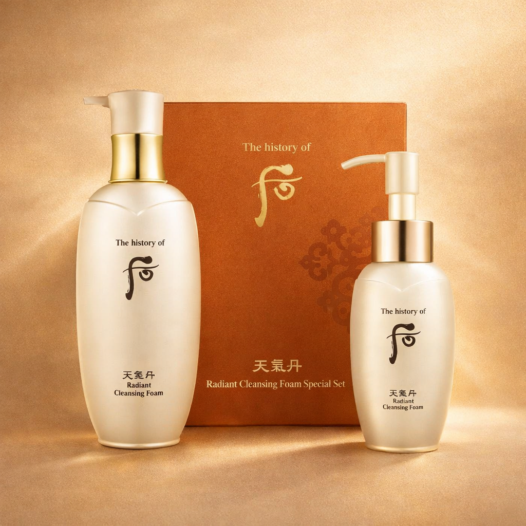 Whoo Cheongidan Hwahyun Radiant Cleansing Foam Special Set 200ml + 50ml