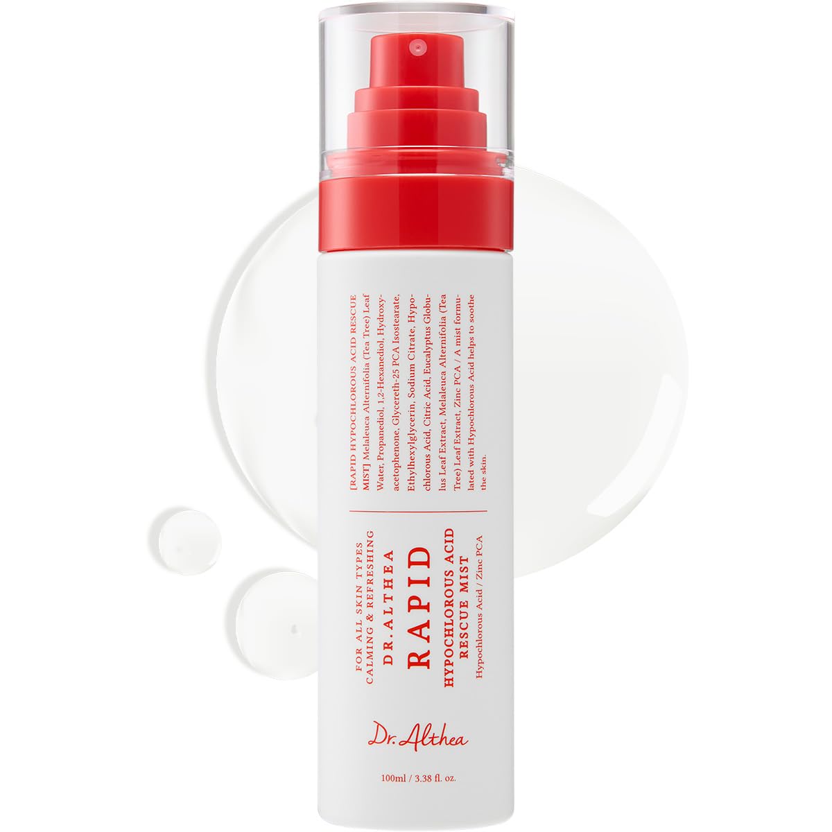Dr.Althea Rapid Hypochlorous Acid Rescue Mist 60ml