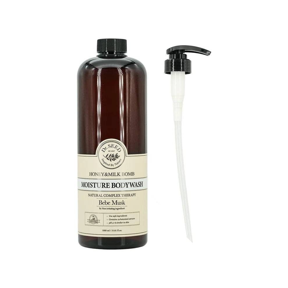 Dr.Seed Honey & Milk Bomb Moisture Body Wash 1000ml