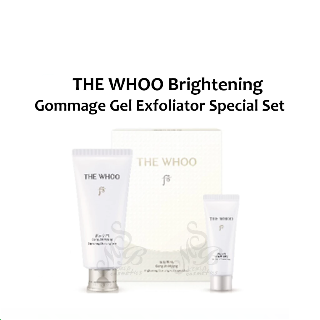 The Whoo Gongjinhyang Seol Brightening Gommage Gel Special Set
