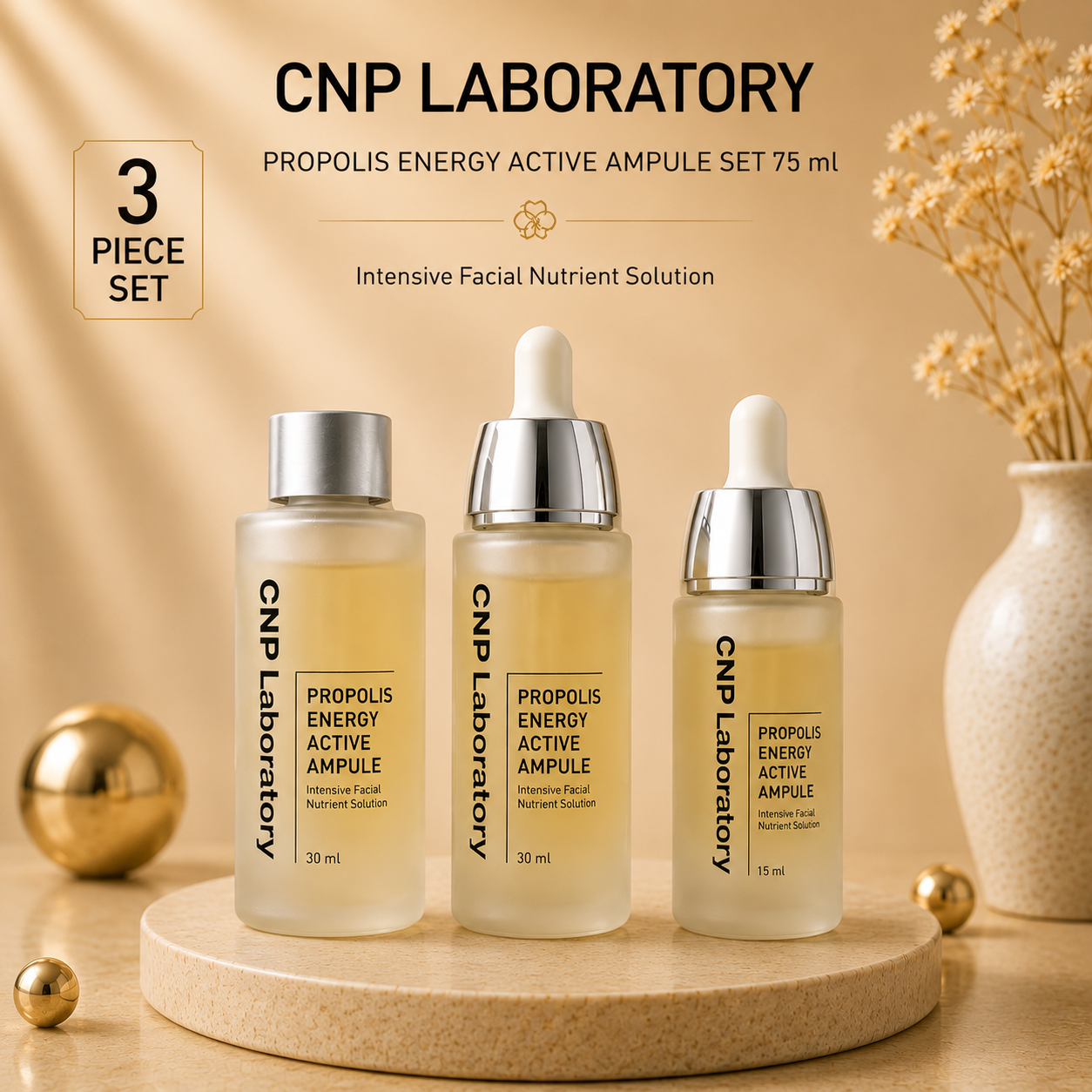 CNP Laboratory Propolis Energy Active Ampule 75 ml ( 30+30+15 ml)