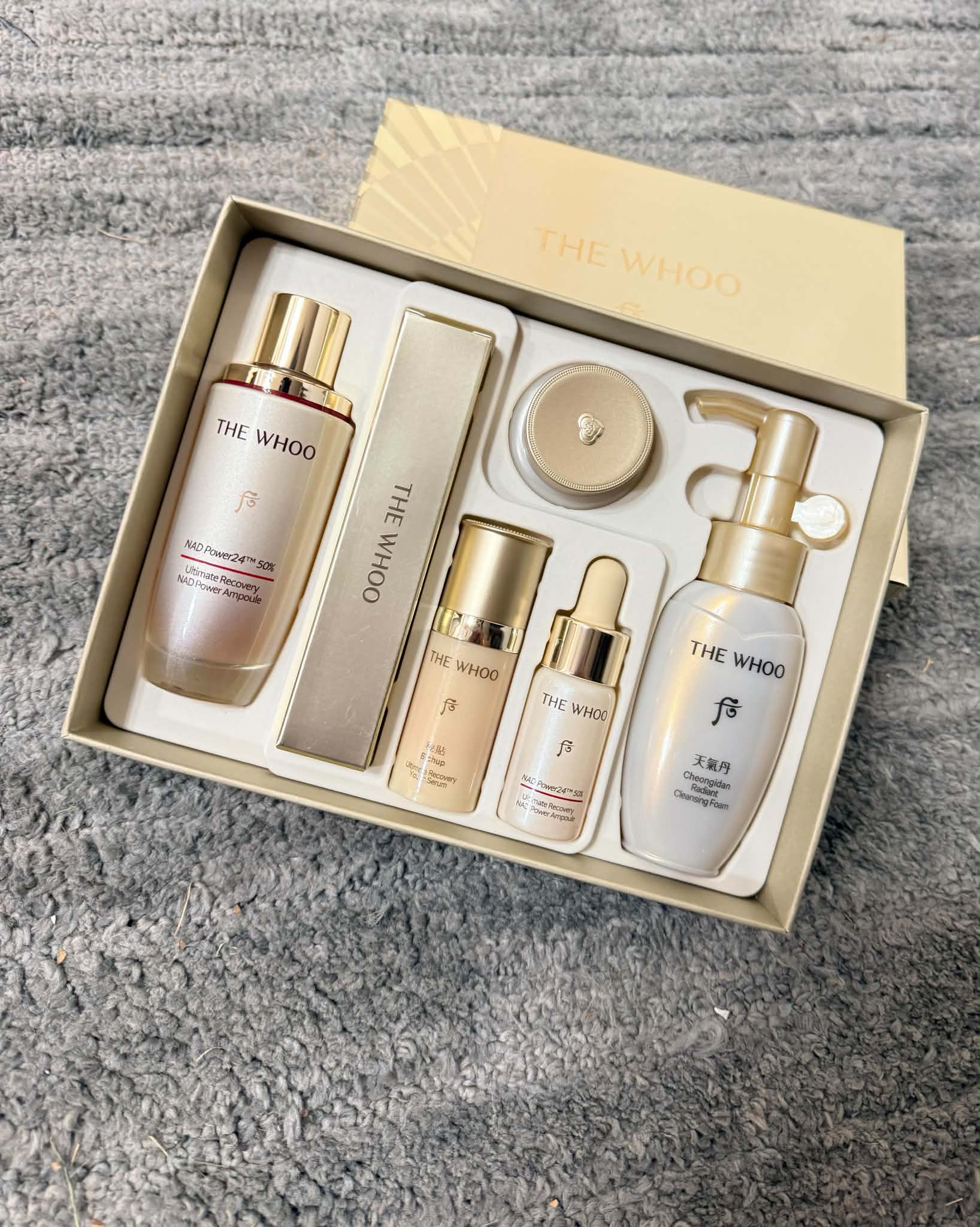 Whoo Bichup Ultimate Recovery NAD Power Ampoule Special Set