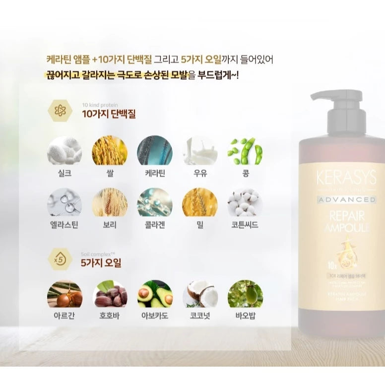 Kerasys Advanced Repair Keratin Ampoule 1L