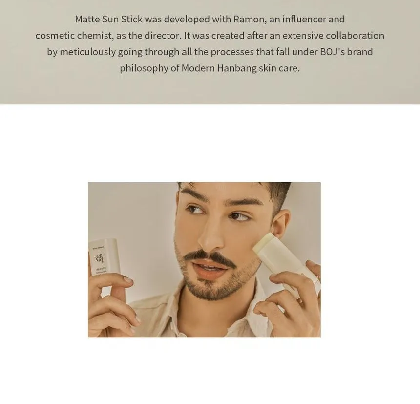 Beauty of Joseon Matte Sun Stick 18g - SPF50 PA++++