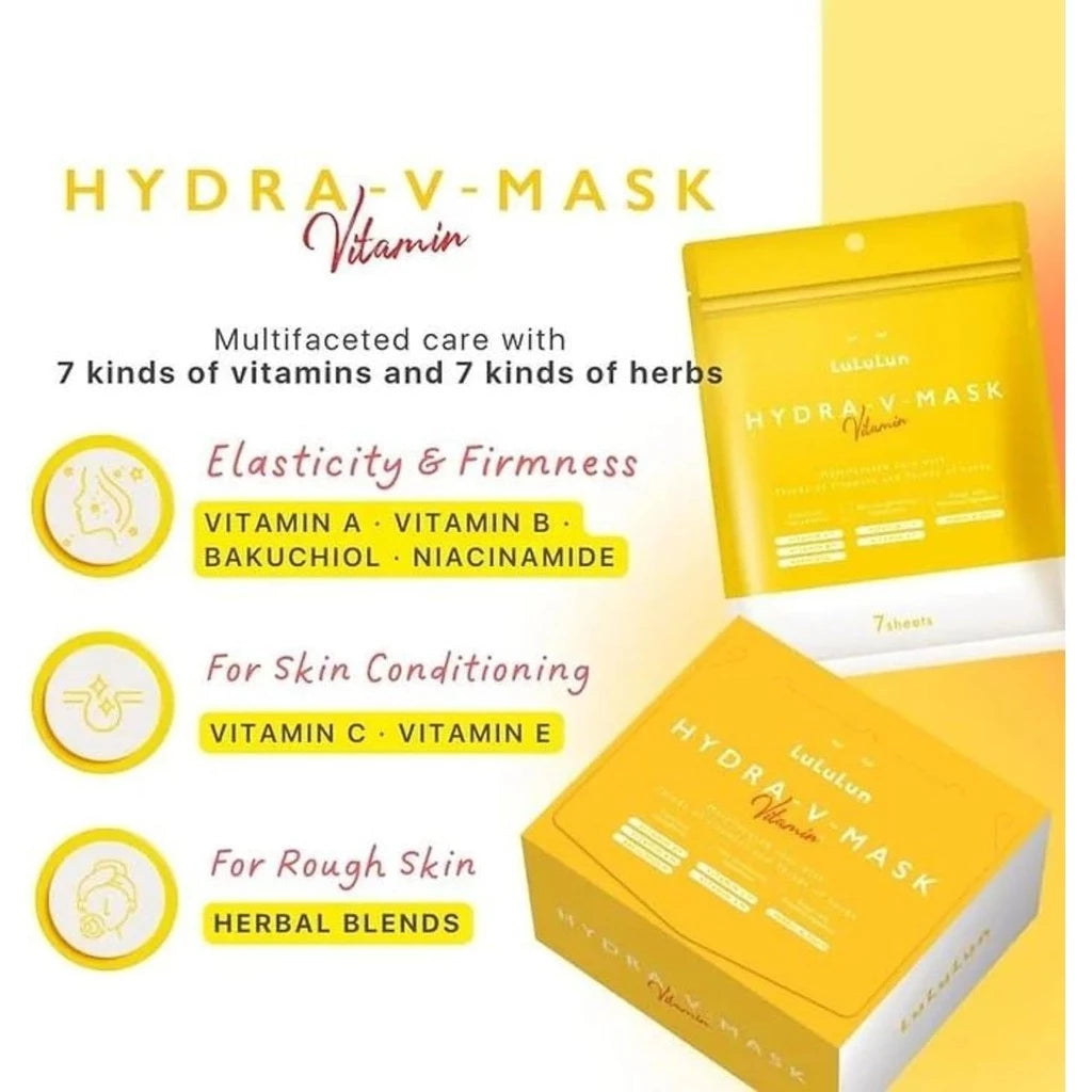 LuluLun Hydra V Mask Face Mask 28pcs