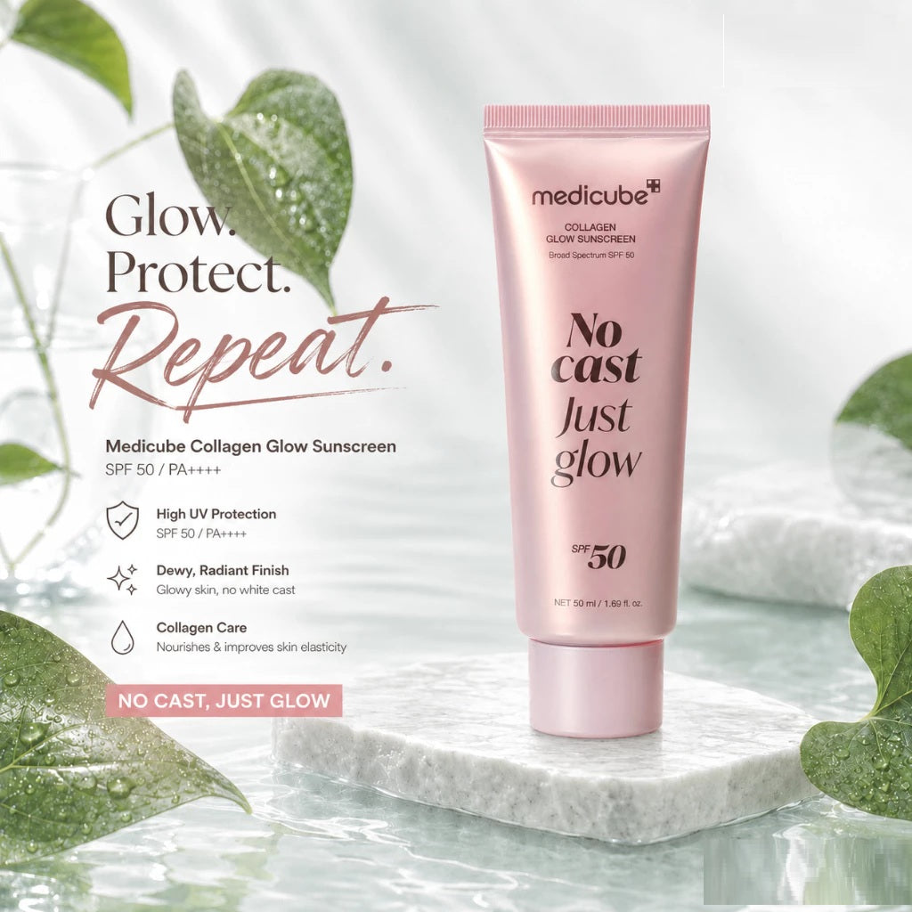 MEDICUBE Collagen Glow Sun Cream 50ml SPF50+ PA++++