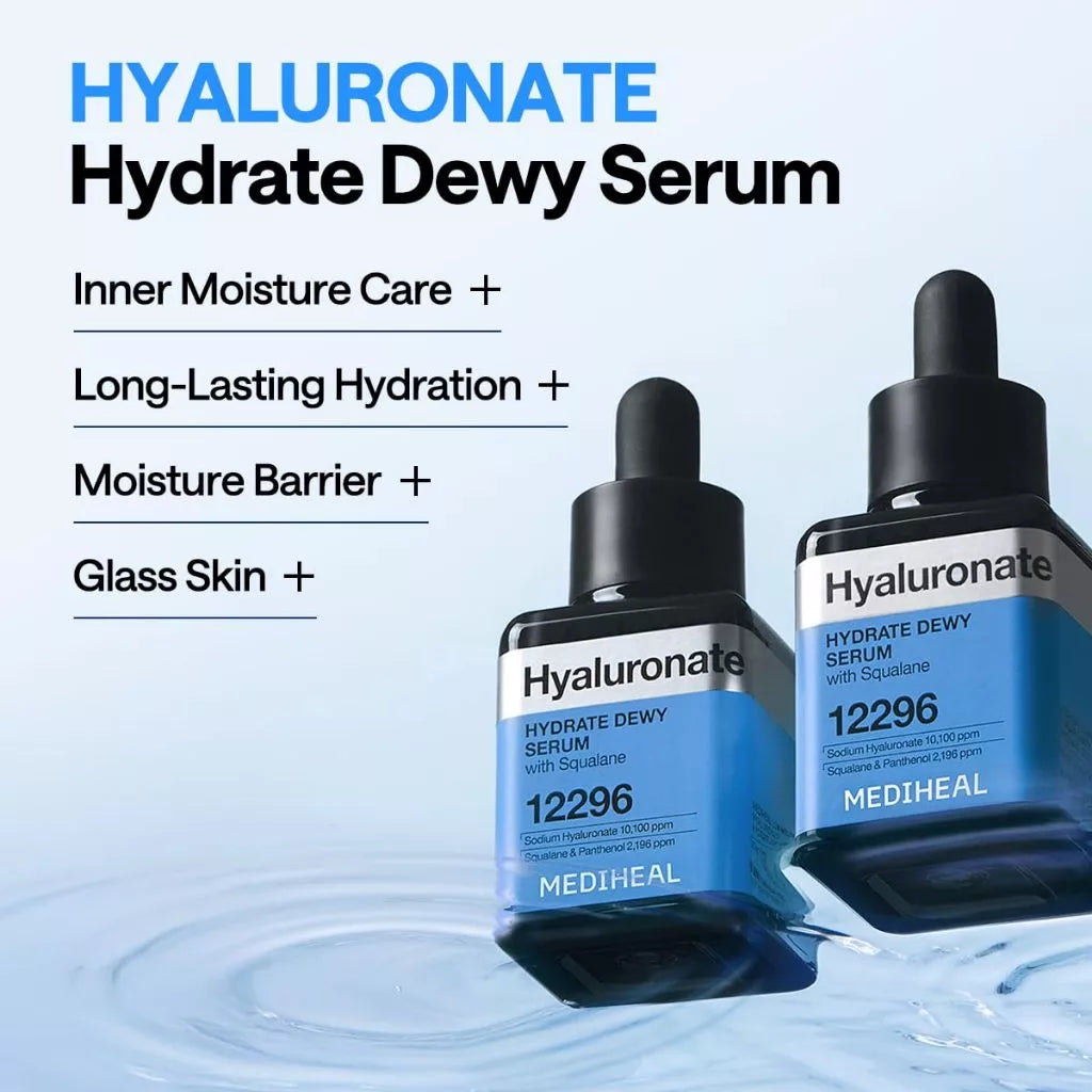 MEDIHEAL Hyaluronate Hydrate Dewy Serum with Squalane 40ml