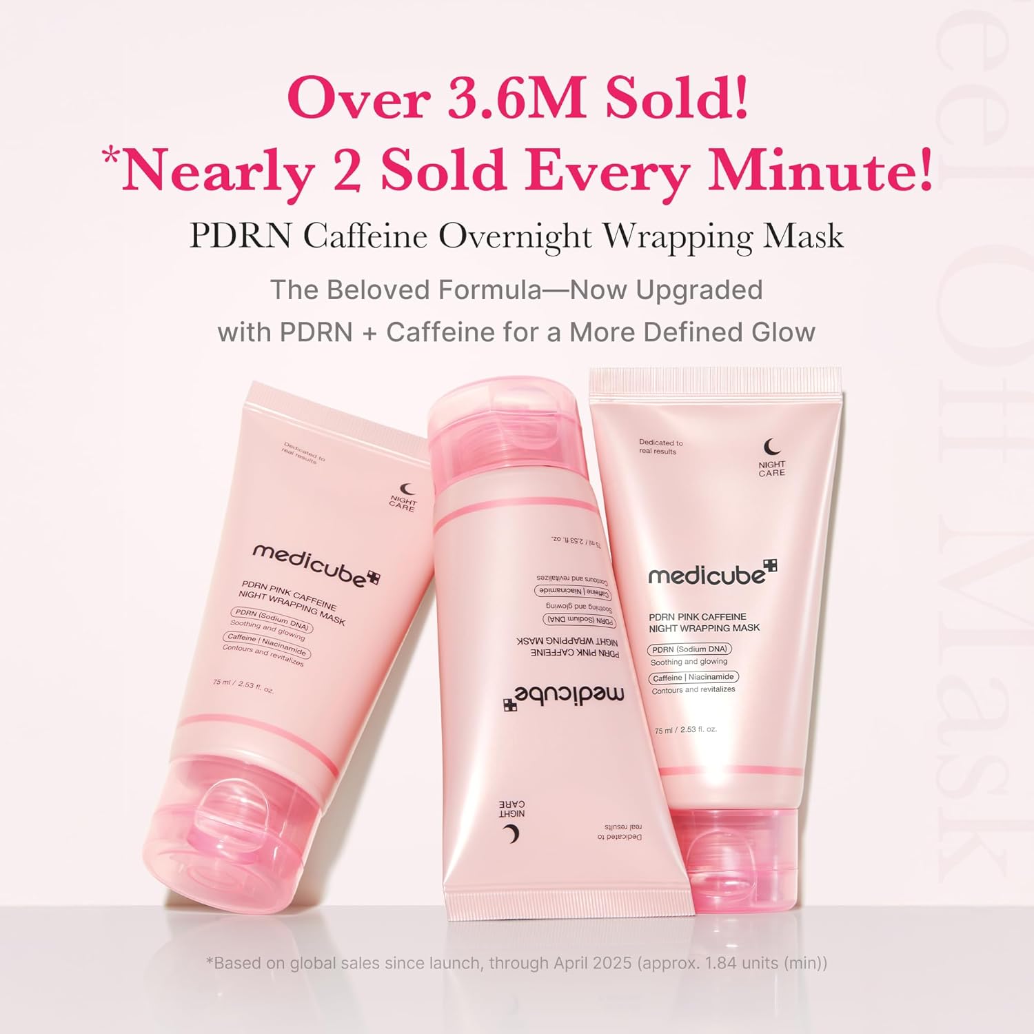 Medicube PDRN Pink Caffeine Night Wrapping Mask 75 ml