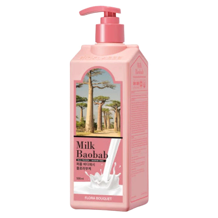 Milk Baobab Shower Milk Body Wash - Flora Bouquet 500ml