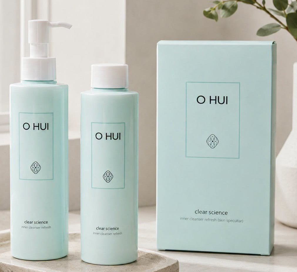 OHUI Clear Science Inner Cleanser Refresh Special Set (200ml+200ml)