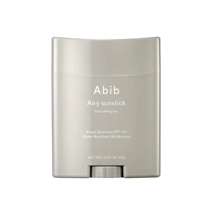 Abib Airy Sunstick Smoothing Bar, SPF 50+, 0.81 oz (23 g)