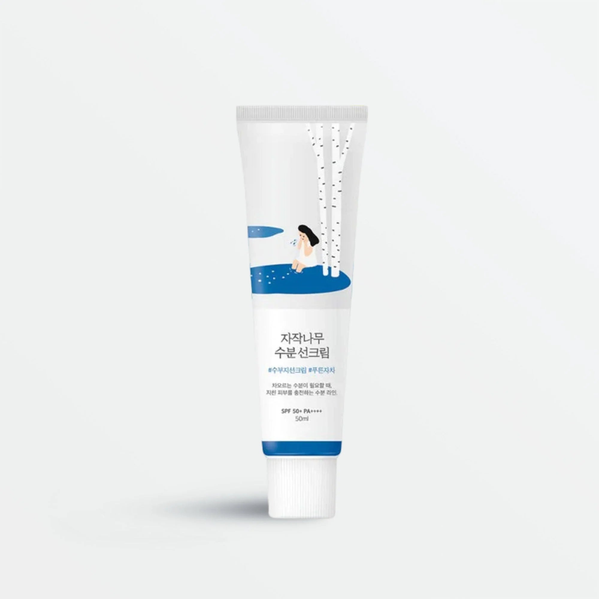 Crème solaire hydratante au jus de bouleau Round Lab 50 ml