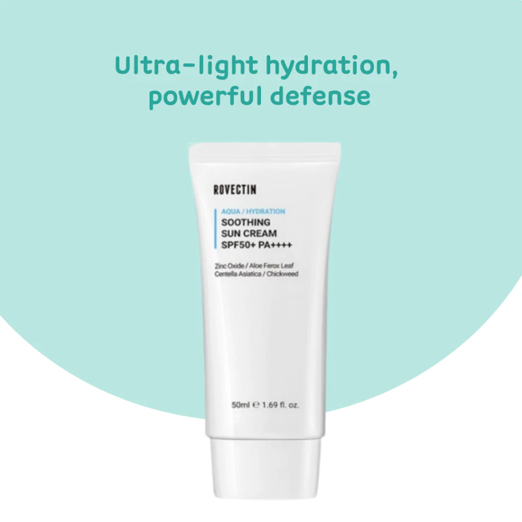 Rovectin Aqua Moisturizing Sunscreen SPF50+ PA++++ 50ml