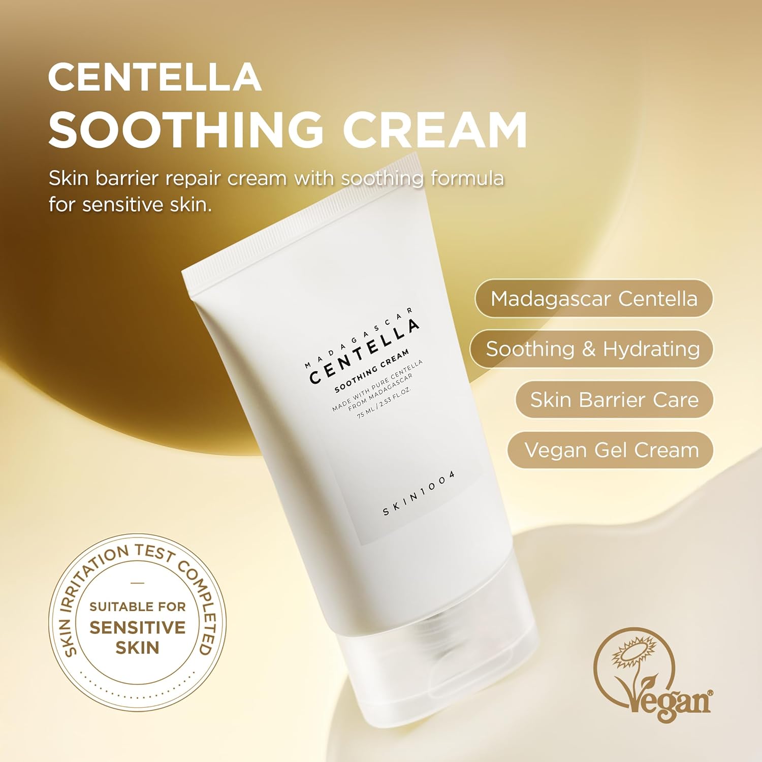 SKIN1004 Madagascar Centella Soothing Cream 2.53 fl. oz (75ml)
