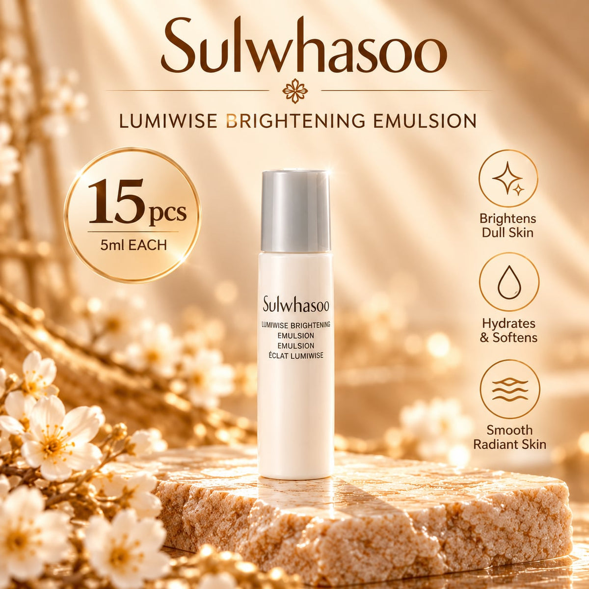 Sulwhasoo Lumiwise Brightening Emulsion 15pcs x5ml