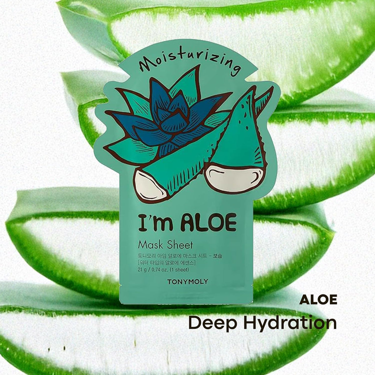 TONYMOLY I'm Real Mask Sheet Aloe 1pc