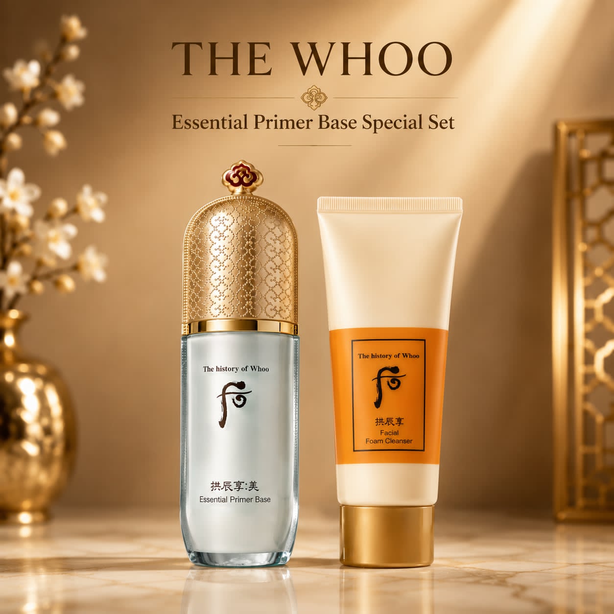 Whoo Gongjinhyang Mi Essential Primer Base Special Set
