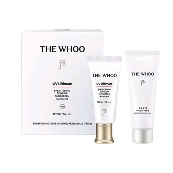 The Whoo UV Ultimate Brightening Tone - Up Sunscreen Special Gift