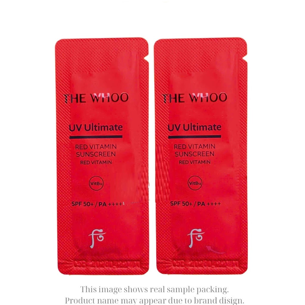 The Whoo UV Ultimate RedVitamin Sunscreen 120 packs x 1ml