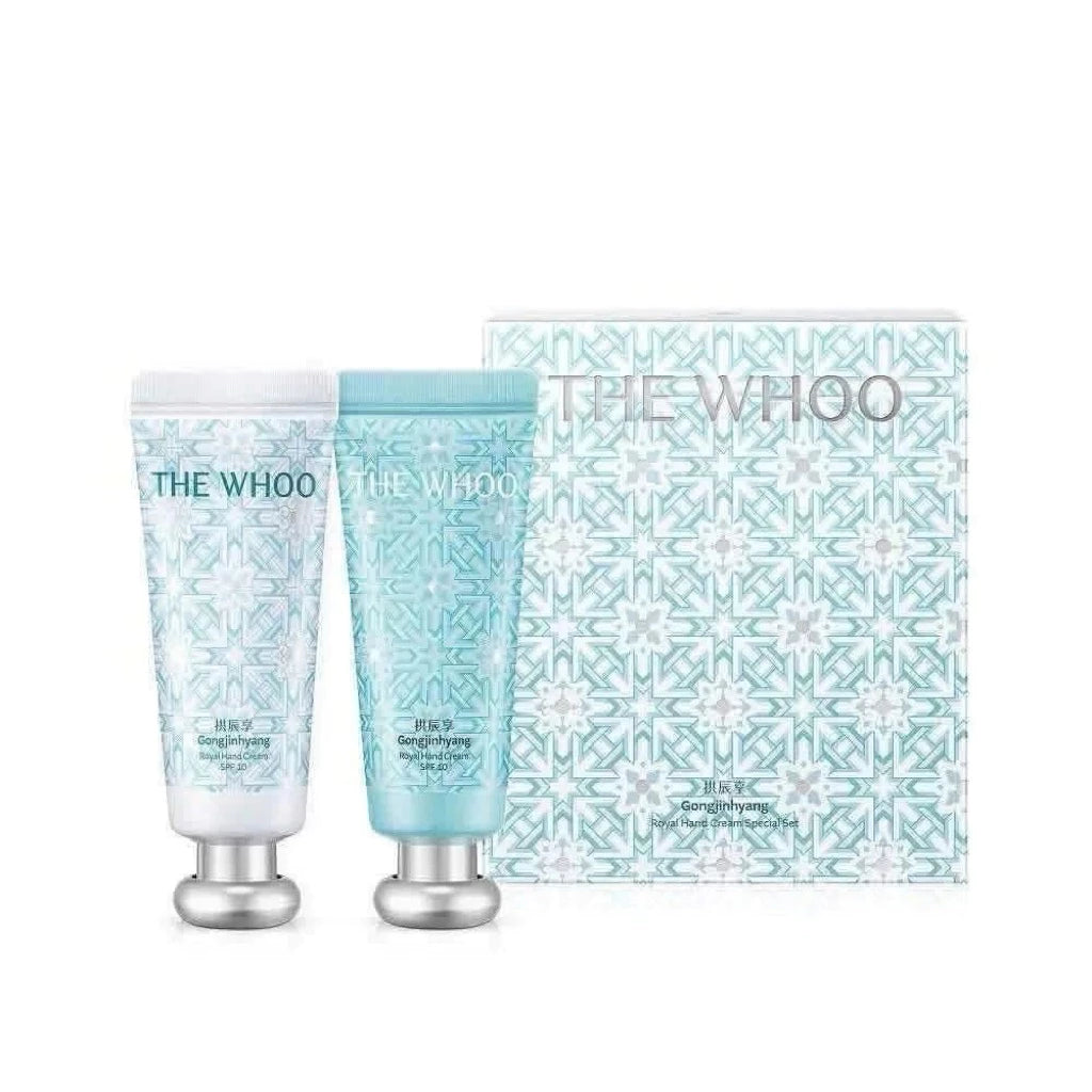 The Whoo Gongjinhyang Royal Hand Cream Holiday Set 60ml x 2