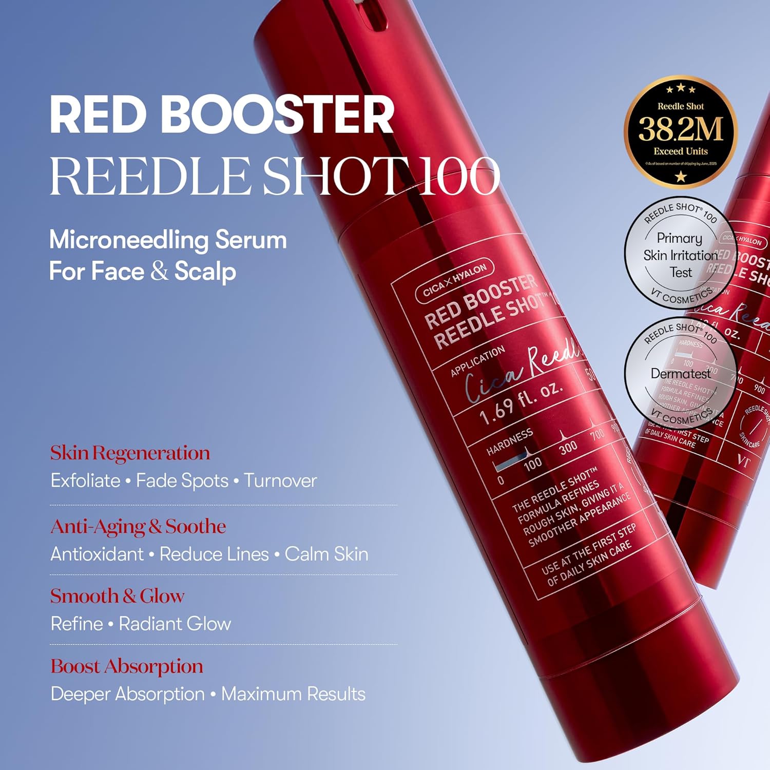 VT Red Booster Reedle Shot 100 Essence 50ml