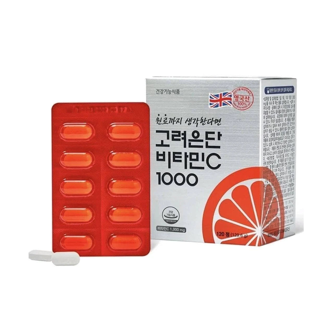 Coréen Eun Dan Vitamine C 120 comprimés 1000 mg