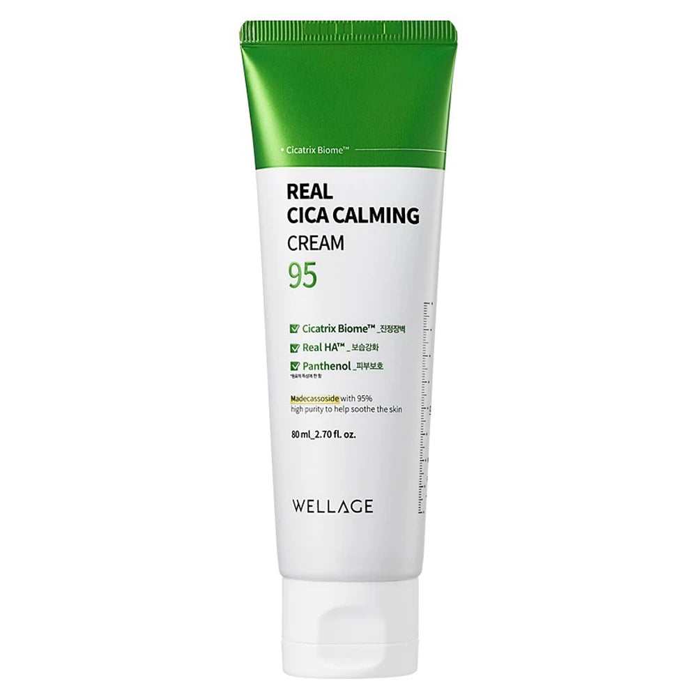 WELLAGE Real Cica Calming 95 Cream 80ml