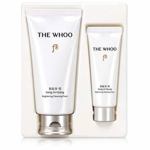 Whoo GongJinhyang Brightening Foam Cleanser Set (180ml + 40ml)