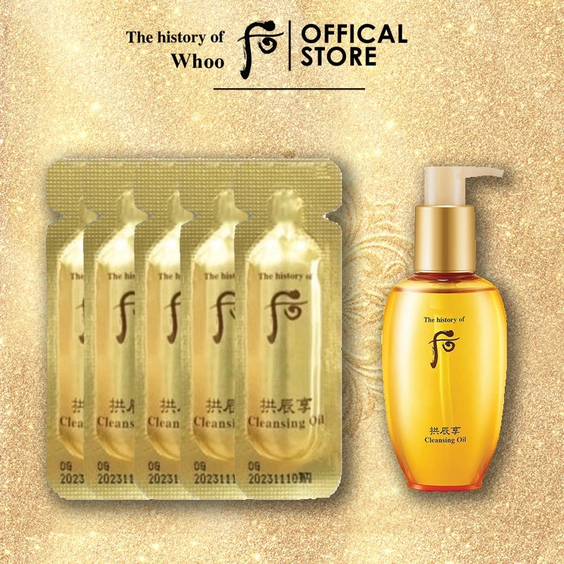 Whoo Gongjinhyang Cleansing Oil 1ml Sample Set (120 pieces)