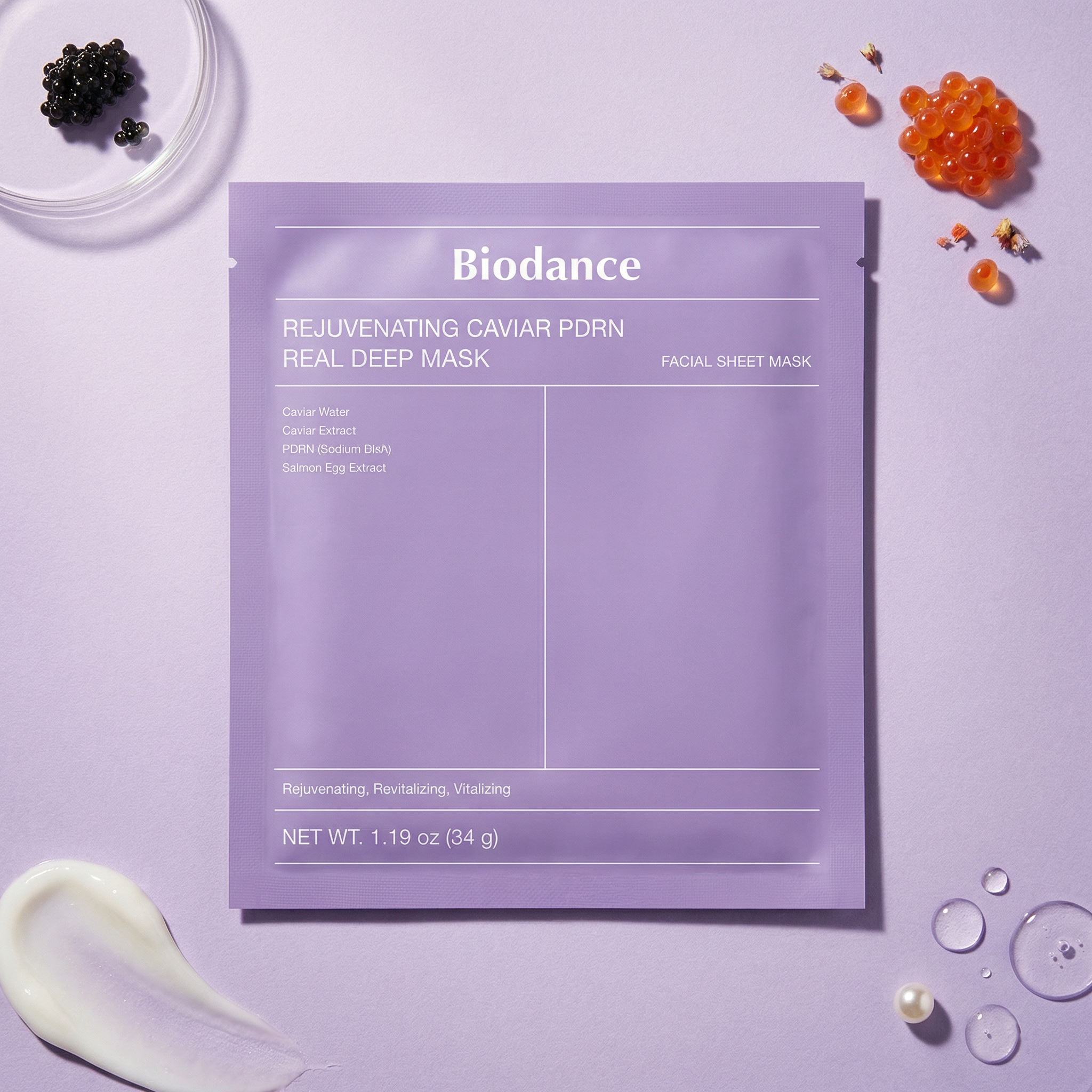 BIODANCE Rejuvenating Caviar PDRN Real Deep Mask