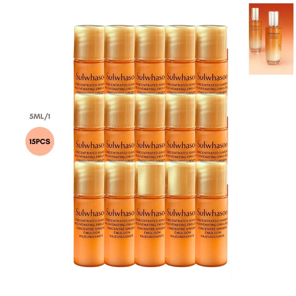 Sulwhasoo Concentrated Ginseng Renewing Emulsion Ex 5 ml*15
