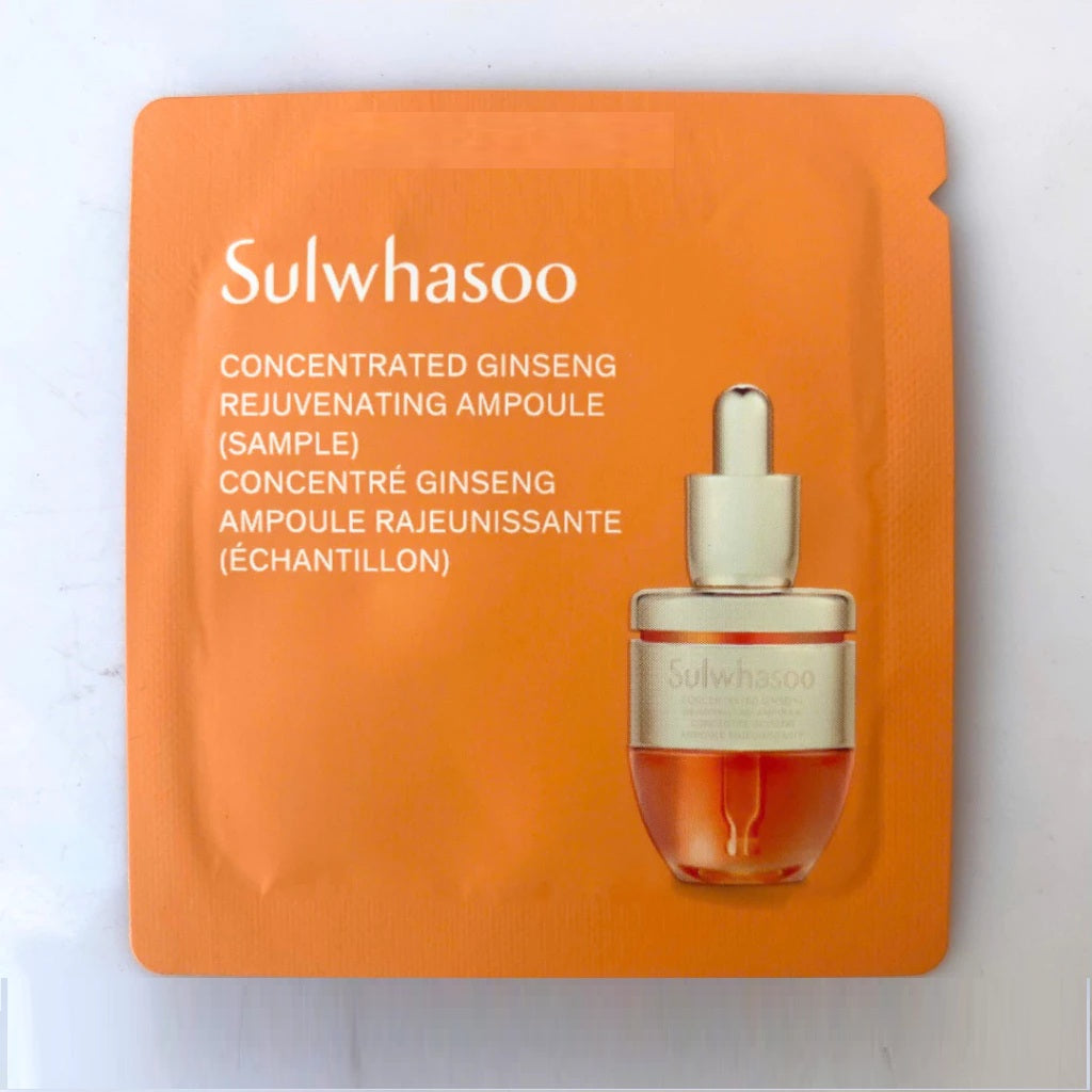 Sulwhasoo Concentrated Ginseng Rejuvenating Ampoule 1ml x 30 pcs