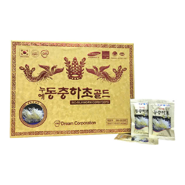 Dream corporation Bio-cordyceps de ver à soie 30 ml x 60 sachets