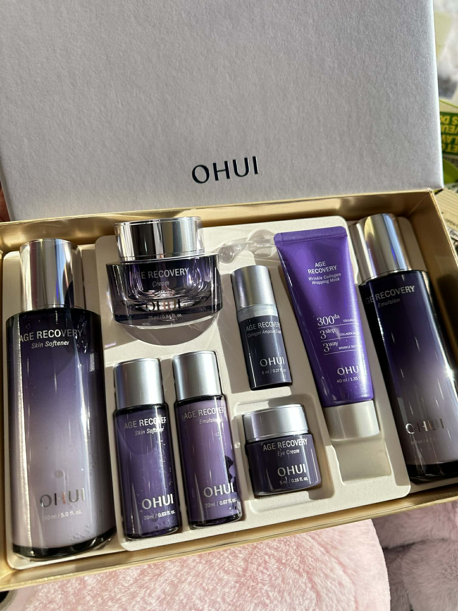 OHUI RECOVERY SET 8 PCS - OHUI SET TÍM 8 MÓN