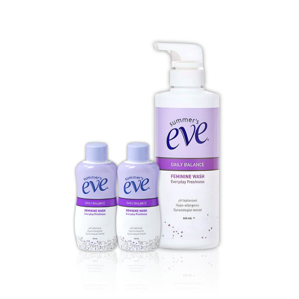 Summer’s Eve Feminine Cleanser Set 444ml (1pcs) + 59ml (2pcs)
