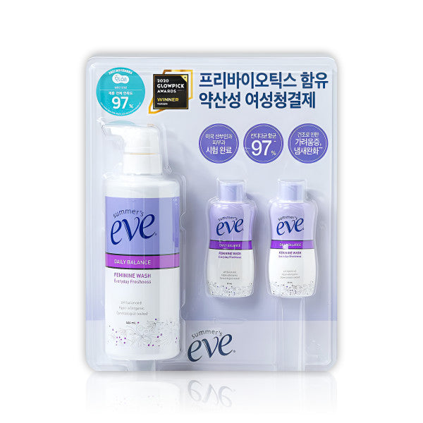 Summer’s Eve Feminine Cleanser Set 444ml (1pcs) + 59ml (2pcs)