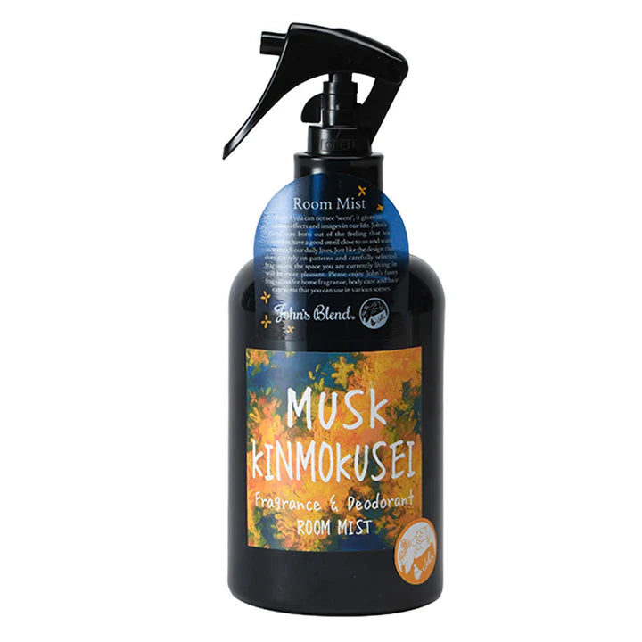 Xịt thơm phòng khử mùi và tạo hương xạ hương Kinmokusei của John's Blend Musk 280ml