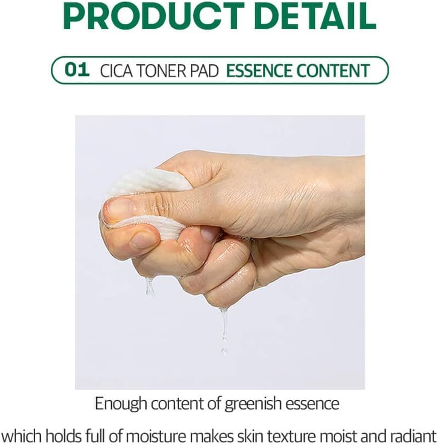 VT COSMETICS Cica Mild Toner Pad (60 Pads)