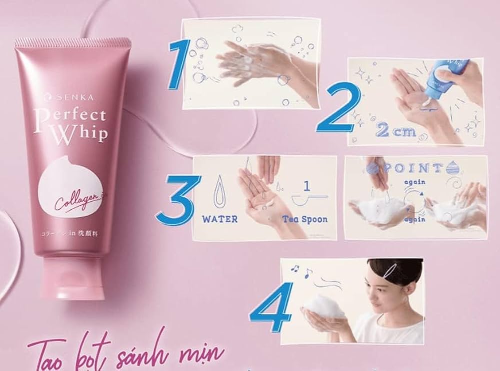 Shiseido Senka Perfect Whip Collagen In 120g