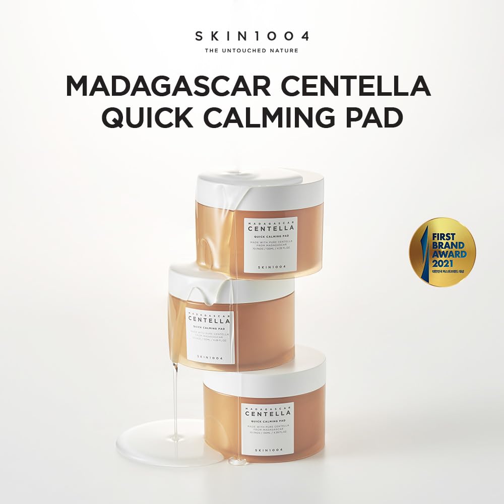 SKIN1004 Madagascar Centella Quick Calming Pad 70ea 130ml