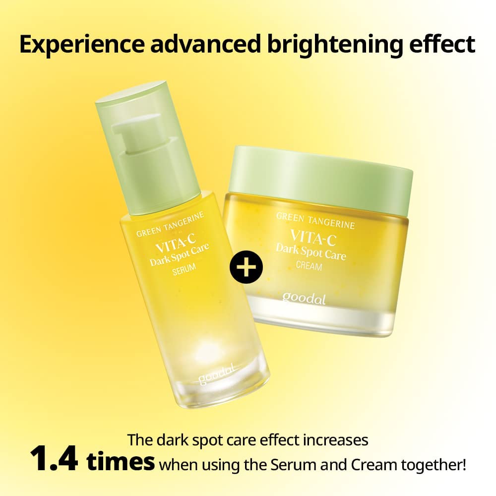 Kem dưỡng trắng da Goodal Green Tangerine Vita C Dark Spot Care 50ml