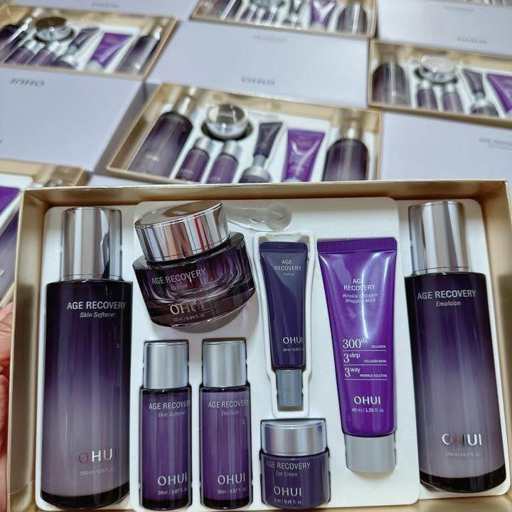 OHUI RECOVERY SET 8 PCS - OHUI SET TÍM 8 MÓN