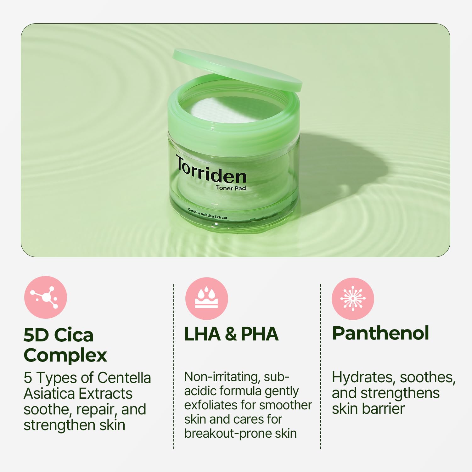 Torriden Balanceful Cica Toner Pad (60 Patches)